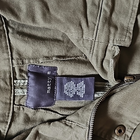 STUNNING MATTY M CARGO MILITARY JACKET - Picture 2 of 7